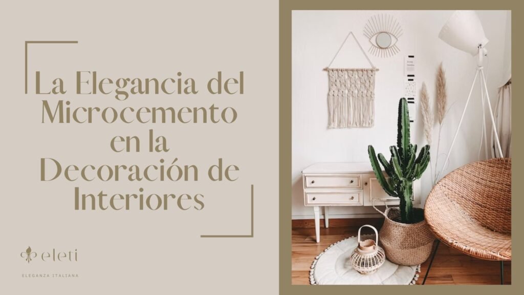 La elegancia del Microcemento en la Decoración de interiores 6 Portadas de blog 1 | La elegancia del Microcemento en la Decoración de interiores